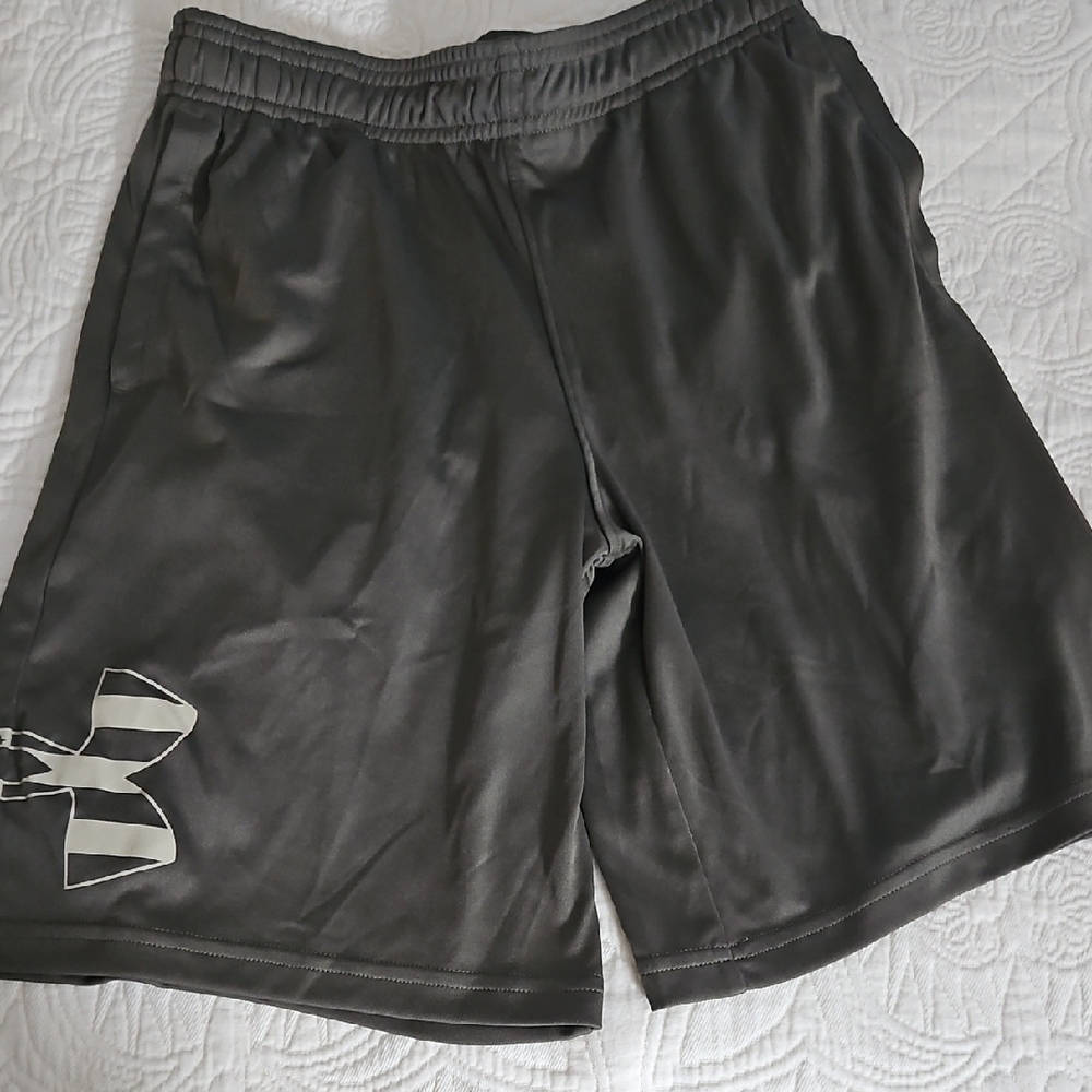 Under Armour Kids Gray Athletic Shorts